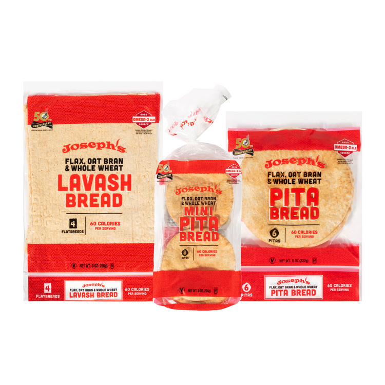 Flax, Oat Bran & Whole Wheat Variety Pack